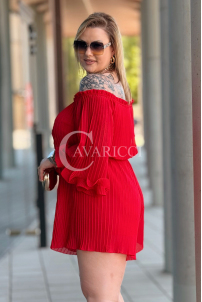 Jumpsuit in Rot – Große Größen | Cavaricci.de