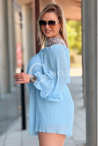 Jumpsuit in Hellblau – Große Größen | Cavaricci.de