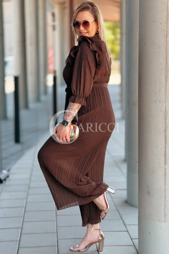 Jumpsuit in Schokolade – Große Größen | Cavaricci.de