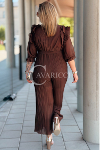 Jumpsuit in Schokolade – Große Größen | Cavaricci.de