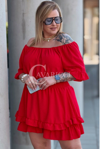 Jumpsuit in Rot – Große Größen | Cavaricci.de