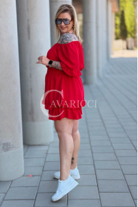 Jumpsuit in Rot – Große Größen | Cavaricci.de
