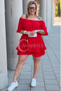 Jumpsuit in Rot – Große Größen | Cavaricci.de