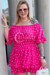 Jumpsuit in Rosa – Große Größen | Cavaricci.de