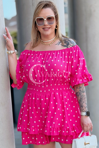 Jumpsuit in Rosa – Große Größen | Cavaricci.de