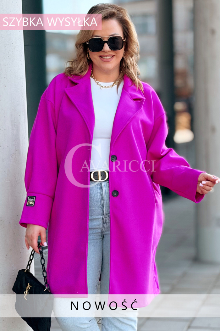 MIUNA Kleid in Fuchsia – Große Größen | Cavaricci.de