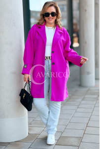 MIUNA Kleid in Fuchsia – Große Größen | Cavaricci.de