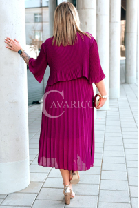 LETIZIA Kleid in Purpur – Große Größen | Cavaricci.de