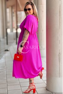 ISAIA Kleid in Fuchsia – Große Größen | Cavaricci.de