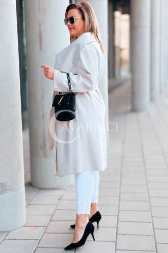Kleid in Beige – Große Größen | Cavaricci.de