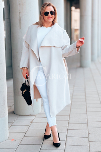 Kleid in Beige – Große Größen | Cavaricci.de
