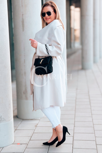 Kleid in Beige – Große Größen | Cavaricci.de