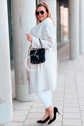 Kleid in Beige – Große Größen | Cavaricci.de