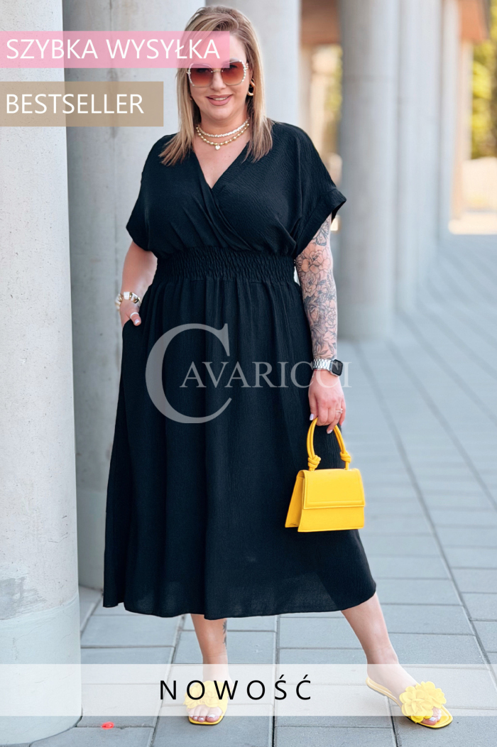 Kleid in Schwarz – Große Größen | Cavaricci.de