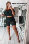 SAVANA - Shorts, Bermudas gegen Scheuerstellen, ideal unter einem Kleid in Schwarz