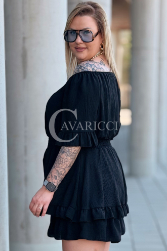 Jumpsuit in Schwarz – Große Größen | Cavaricci.de
