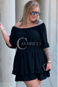 Jumpsuit in Schwarz – Große Größen | Cavaricci.de