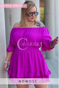 Jumpsuit in Fuchsia – Große Größen | Cavaricci.de