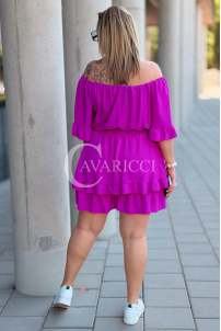 Jumpsuit in Fuchsia – Große Größen | Cavaricci.de