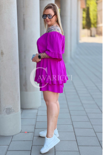Jumpsuit in Fuchsia – Große Größen | Cavaricci.de