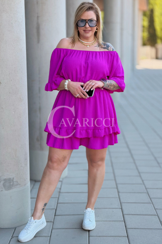 Jumpsuit in Fuchsia – Große Größen | Cavaricci.de