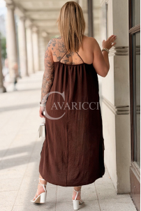 Kleid in Schokolade – Große Größen | Cavaricci.de