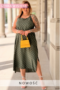 Kleid in Khaki – Große Größen | Cavaricci.de