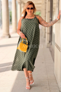 Kleid in Khaki – Große Größen | Cavaricci.de