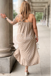 Kleid in Taupe – Große Größen | Cavaricci.de