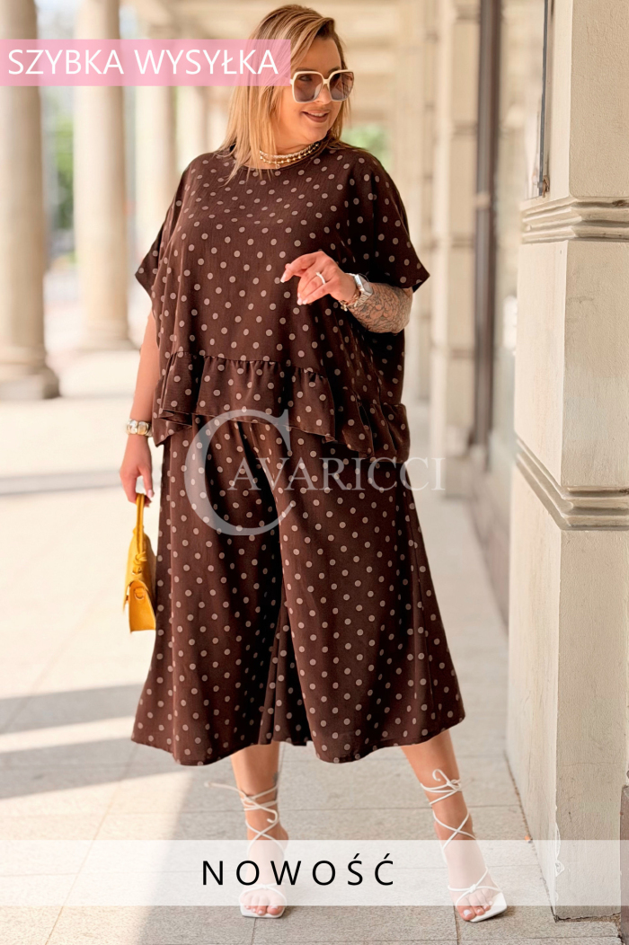 Jumpsuit in Schokolade – Große Größen | Cavaricci.de