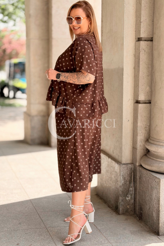 Jumpsuit in Schokolade – Große Größen | Cavaricci.de