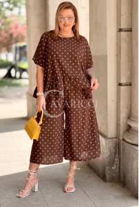 Jumpsuit in Schokolade – Große Größen | Cavaricci.de