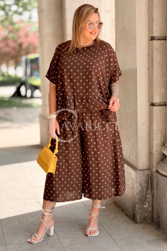 Jumpsuit in Schokolade – Große Größen | Cavaricci.de