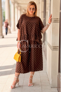 Jumpsuit in Schokolade – Große Größen | Cavaricci.de