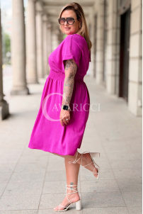 Kleid in Fuchsia – Große Größen | Cavaricci.de