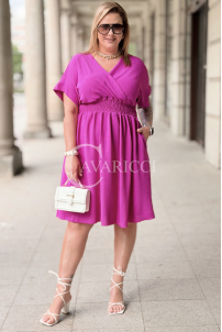 Kleid in Fuchsia – Große Größen | Cavaricci.de