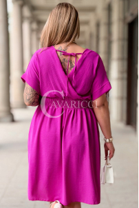 Kleid in Fuchsia – Große Größen | Cavaricci.de