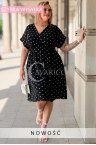 Sommer-Bestseller! ISANA Kleid mit Punkten und versteckten Taschen Farbe Schwarz
