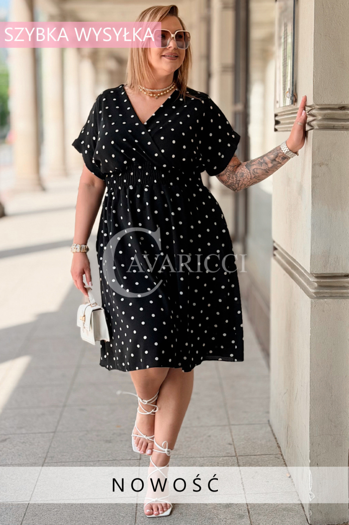 Kleid in Schwarz – Große Größen | Cavaricci.de