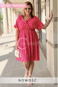 Kleid in Fuchsia – Große Größen | Cavaricci.de