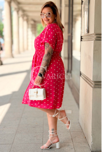 Kleid in Fuchsia – Große Größen | Cavaricci.de