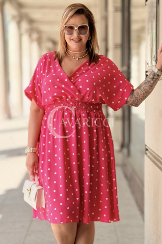 Kleid in Fuchsia – Große Größen | Cavaricci.de