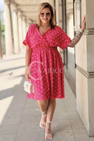 Kleid in Fuchsia – Große Größen | Cavaricci.de
