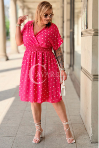 Kleid in Fuchsia – Große Größen | Cavaricci.de