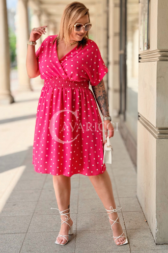 Kleid in Fuchsia – Große Größen | Cavaricci.de