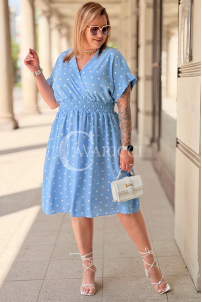 Kleid in Hellblau – Große Größen | Cavaricci.de