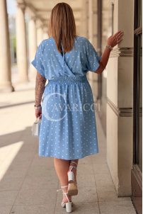 Kleid in Hellblau – Große Größen | Cavaricci.de