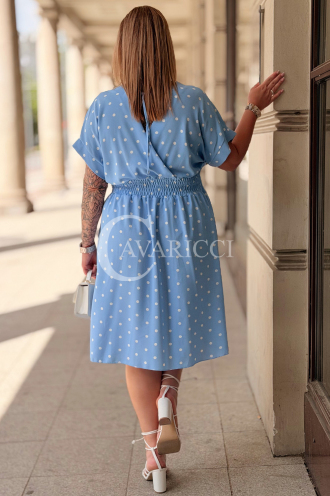 Kleid in Hellblau – Große Größen | Cavaricci.de