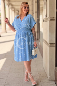 Kleid in Hellblau – Große Größen | Cavaricci.de