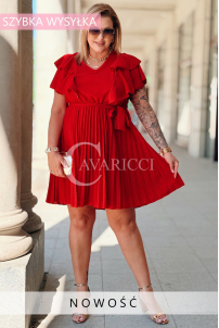 Kleid in Rot – Große Größen | Cavaricci.de